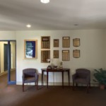 admissions building inside