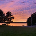 private beach Stm sunset